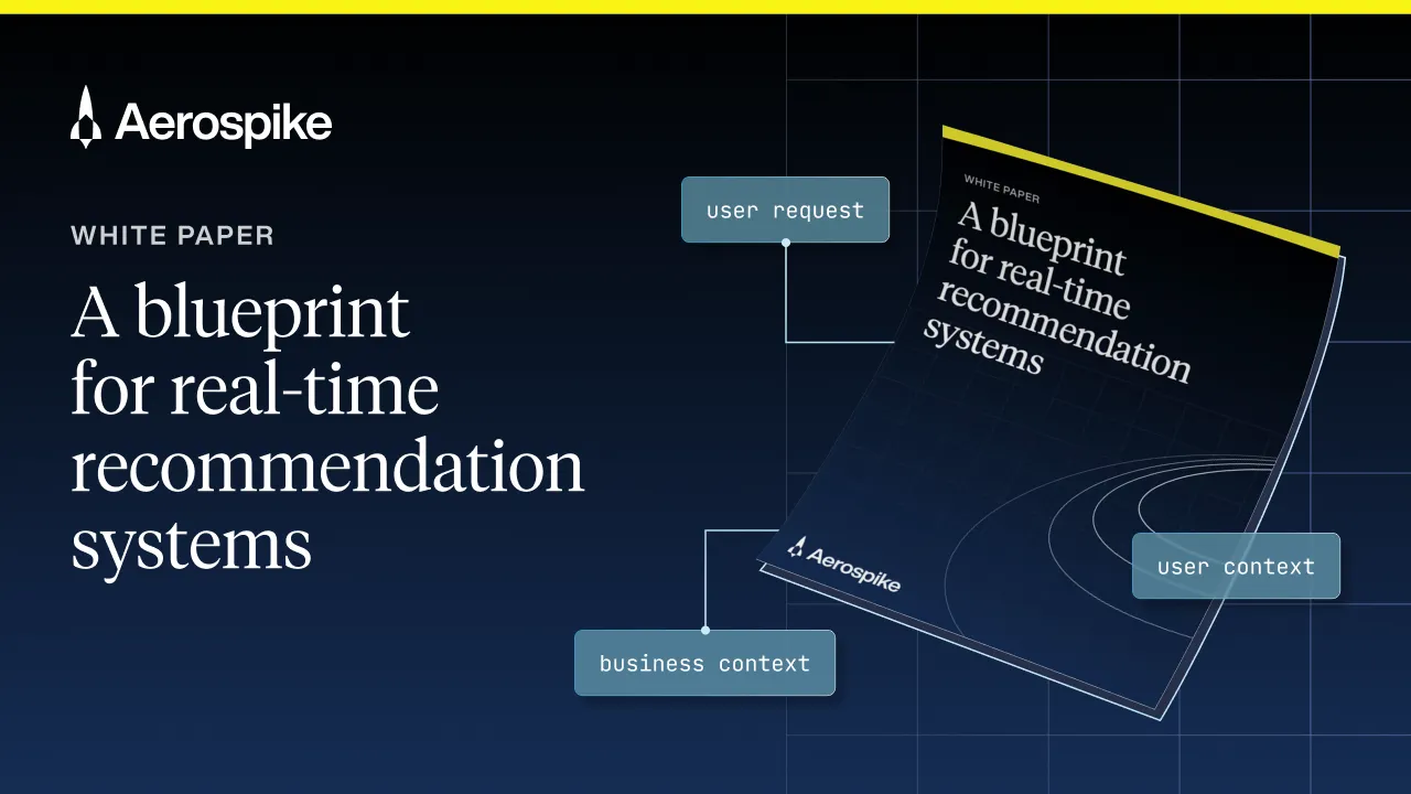 A blueprint for real-time recommendation systems