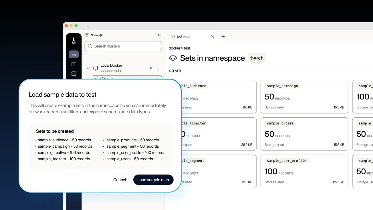 kickstart with sample data for common use casesed demonstrations 2x