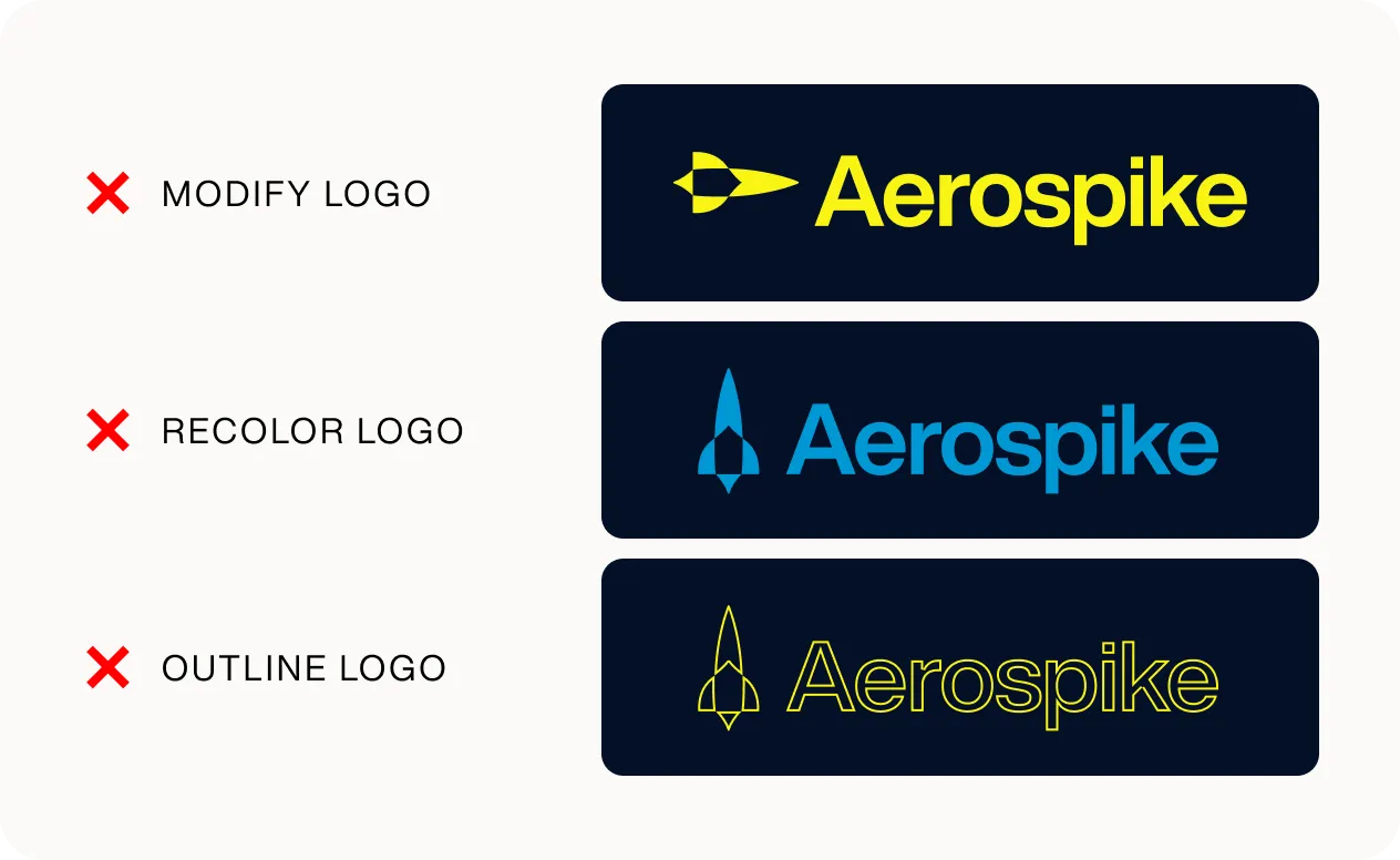 please do not the logo