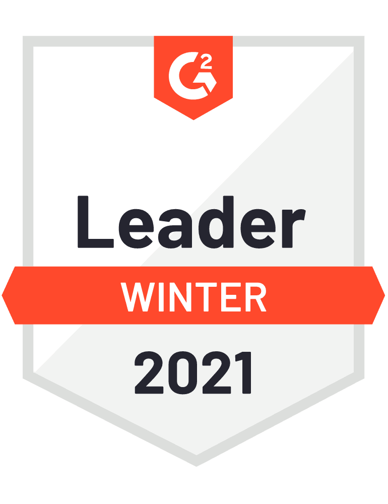G2 Winter 2021 Leader Medal