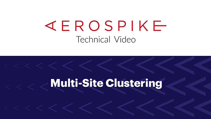 Technical Video: Multi-Site Clustering
