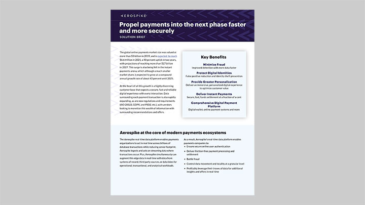 Propel payments into the next phase faster and more securely