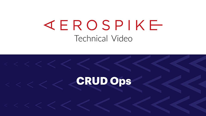 Technical Video: CRUD Ops