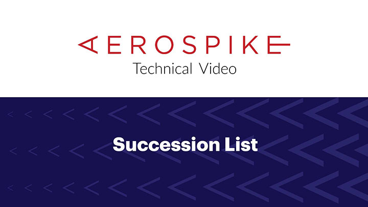 Technical Video: Succession List