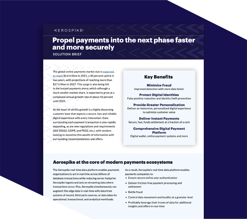 Propel payments into the next phase faster and more securely