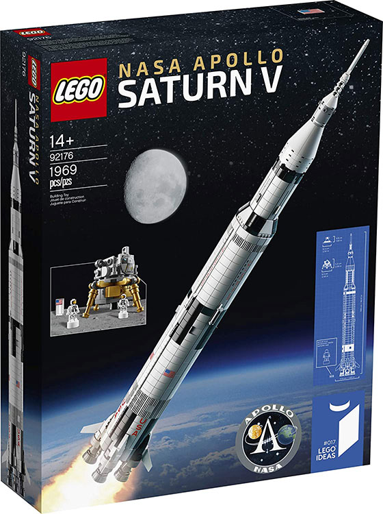 Lego NASA Apollo Saturn V Space Rocket