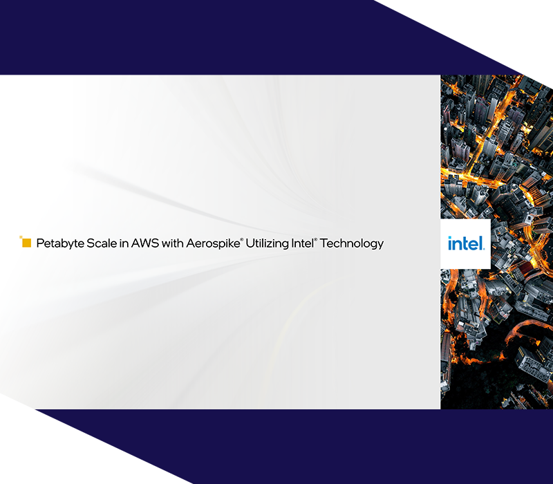 eBook: Petabyte Scale in AWS with Aerospike® Utilizing Intel® Technology