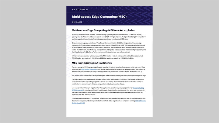 Multi-access Edge Computing (MEC)