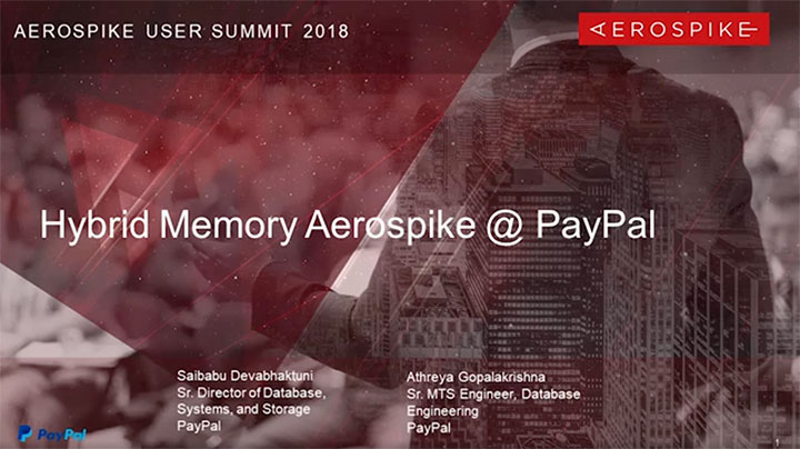 Hybrid memory PayPal at summit 2018 featured