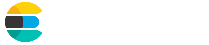 Elasticsearch logo white
