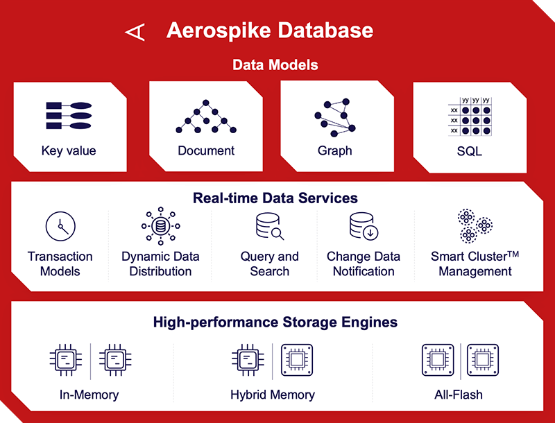 Aerospike Database Data Models diagram