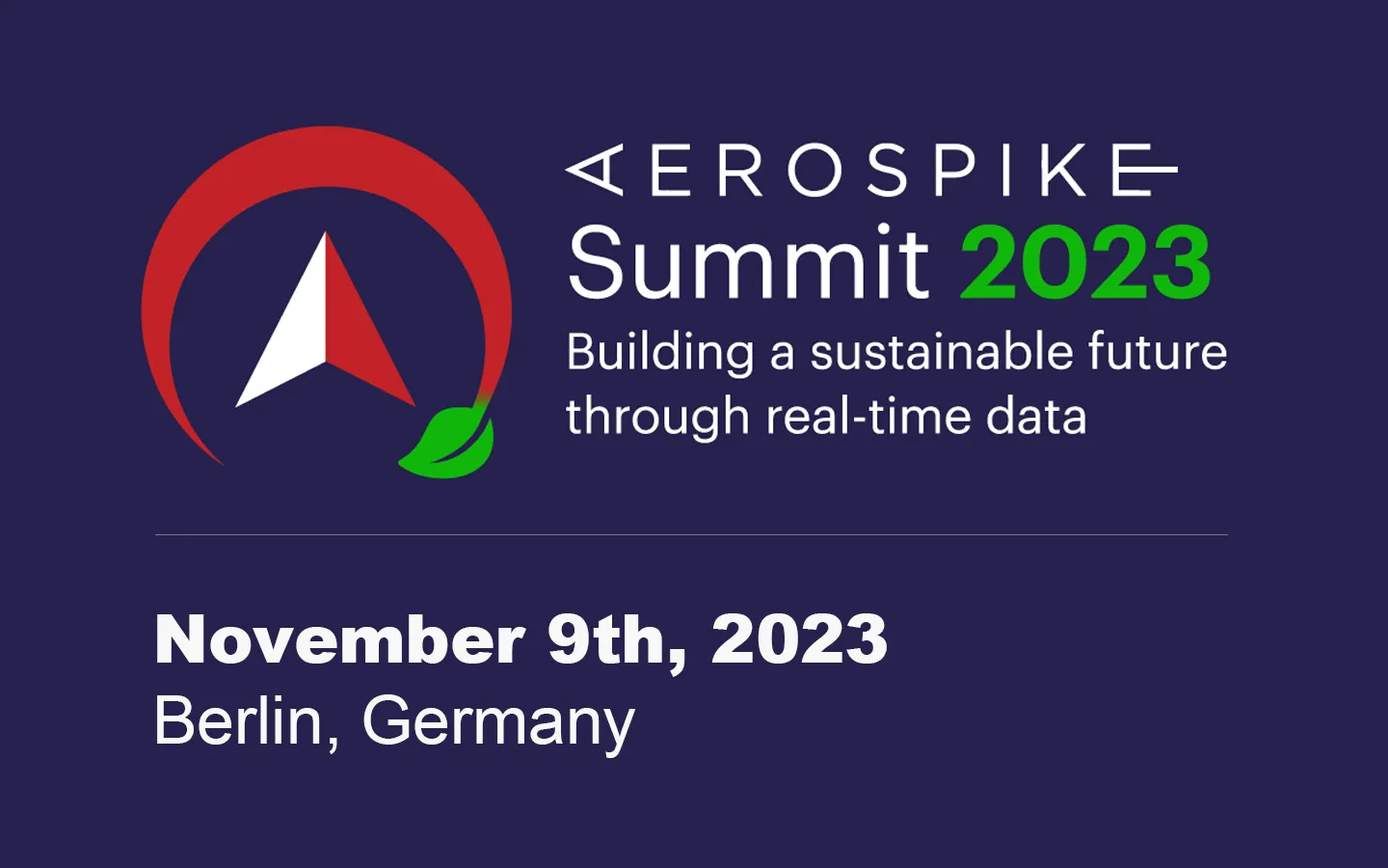 Aerospike Summit 2023 Berlin