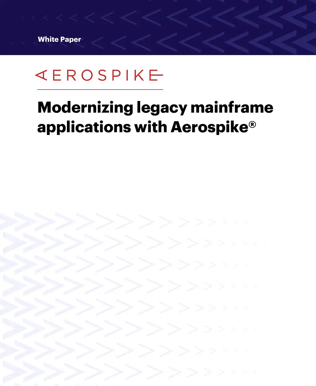 Modernizing legacy mainframe applications with Aerospike