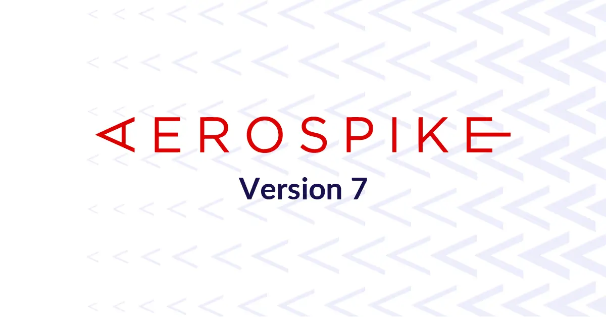 Aerospike 7 database announcement